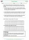 Mathematics - Third Grade - Word Problems - Worksheet: Fancy Fences