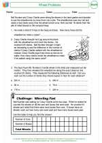 Mathematics - Third Grade - Activity Lesson: Wheel Problems