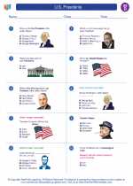 Social Studies - Fourth Grade - Worksheet: U.S. Presidents