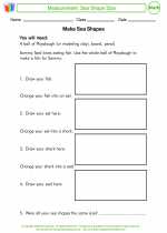 Mathematics - Second Grade - Activity Lesson: Measurement: Sea Shape Size