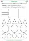Mathematics - First Grade - Activity Lesson: A Shape Picture