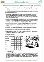 Mathematics - Fifth Grade - Activity Lesson: Galileo’s Use Car Yard