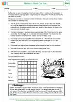 Mathematics - Fifth Grade - Activity Lesson: Galileo’s Used Car Yard