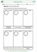 Mathematics - Second Grade - Activity Lesson: Buzz's Busy Day