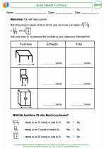 Mathematics - Second Grade - Activity Lesson: Buzz Needs Furniture