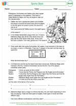 Mathematics - Fifth Grade - Activity Lesson: Sports Stars