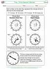 Mathematics - Third Grade - Activity Lesson: Time - To The Nearest 5 Minutes