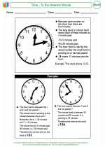 Mathematics - Fourth Grade - Activity Lesson: Time - To The Nearest Minute