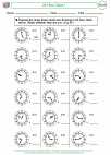 Mathematics - Fourth Grade - Activity Lesson: The 24 Hour Clock