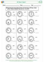 Mathematics - Fourth Grade - Activity Lesson: The 24 Hour Clock
