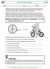 Mathematics - Fifth Grade - Activity Lesson: Life in the Wheel World