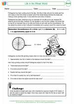 Mathematics - Fifth Grade - Activity Lesson: Life in the Wheel World