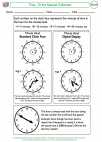 Mathematics - Third Grade - Activity Lesson: Time - To the Nearest 5 Minutes