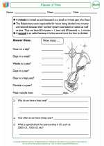 Mathematics - Fourth Grade - Activity Lesson: Pieces of Time