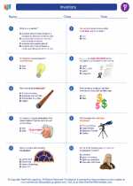 Social Studies - Sixth Grade - Worksheet: Inventors