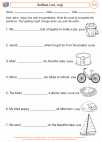 English Language Arts - Fourth Grade - Roots/Prefixes/Suffixes - Worksheet: Suffixes (-ed, -ing)