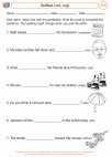 English Language Arts - Fourth Grade - Roots/Prefixes/Suffixes - Worksheet: Suffixes (-ed, -ing)