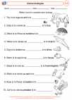 English Language Arts - Fourth Grade - Analogies - Worksheet: Animal Analogies