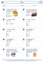Mathematics - Sixth Grade - Worksheet: Ratio