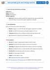 Science - Third Grade - Worksheet: How animals grow and change and live