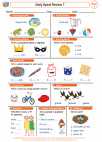 English Language Arts - First Grade - Long Vowel - Silent e - Worksheet: Daily Spiral Review 7