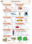 English Language Arts - First Grade - Nouns - Worksheet: Daily Spiral Review 8