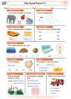 English Language Arts - First Grade - Periods and Question Marks - Worksheet: Daily Spiral Review 10