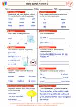 English Language Arts - Second Grade - Worksheet: Daily Spiral Review 2