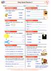 English Language Arts - Second Grade - Suffixes - Worksheet: Daily Spiral Review 3