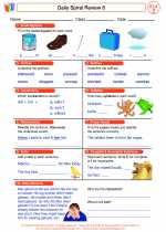 English Language Arts - Second Grade - Worksheet: Daily Spiral Review 8