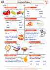 English Language Arts - Third Grade - Synonyms - Worksheet: Daily Spiral Review 2