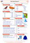 English Language Arts - Third Grade - Author's Purpose - Worksheet: Daily Spiral Review 6