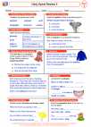 English Language Arts - Fourth Grade - Parts of a Book - Worksheet: Daily Spiral Review 4