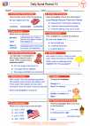 English Language Arts - Fourth Grade - Predictions, Conclusions and Inferences - Worksheet: Daily Spiral Review 10