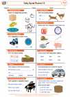 English Language Arts - First Grade - Rhyming Words - Worksheet: Daily Spiral Review 15