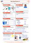 English Language Arts - Second Grade - Contractions - Worksheet: Daily Spiral Review 14