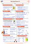 English Language Arts - Fourth Grade - Text Feature Meaning - Worksheet: Daily Spiral Review 16