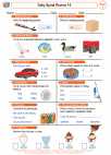 English Language Arts - First Grade - Short Vowel Sound - Worksheet: Daily Spiral Review 16