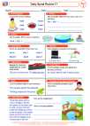 English Language Arts - Second Grade - Proper Nouns - Worksheet: Daily Spiral Review 17