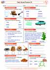 English Language Arts - Third Grade - R Controlled Vowels - Worksheet: Daily Spiral Review 20
