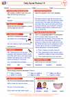 English Language Arts - Fourth Grade - Literary Elements - Worksheet: Daily Spiral Review 19