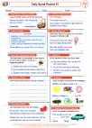 English Language Arts - Fourth Grade - Supporting Details - Worksheet: Daily Spiral Review 21