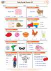 English Language Arts - First Grade - Worksheet: Daily Spiral Review 25