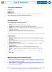 Science - Fifth Grade - Lesson Plan: Energy Resources