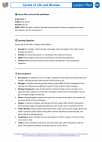 Science - Fifth Grade - Lesson Plan: Cycles of Life and Biomes