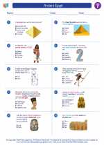 ancient egypt social studies worksheets and study guides sixth grade