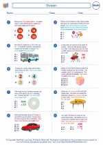 Mathematics - Fifth Grade - Worksheet: Division