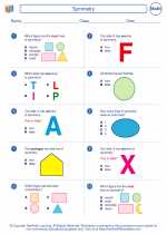 symmetry mathematics worksheets and study guides third grade