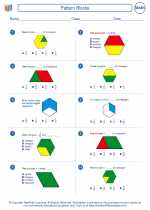 Pattern Blocks Mathematics Worksheets And Study Guides Fourth Grade Common Core State Standards